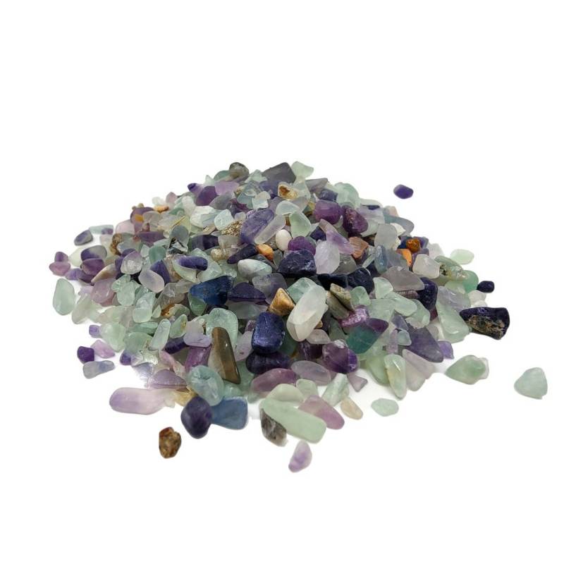 Gravilla pulida de cuarzo rosa, 80g. Ideal aromaterapia, roll-on, sanación, etc.