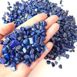 Chips de Lapislázuli, piedras naturales. 80g