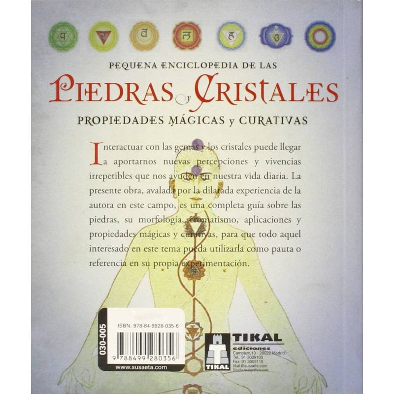 Piedras curativas, pequeña enciclopedia - Libro