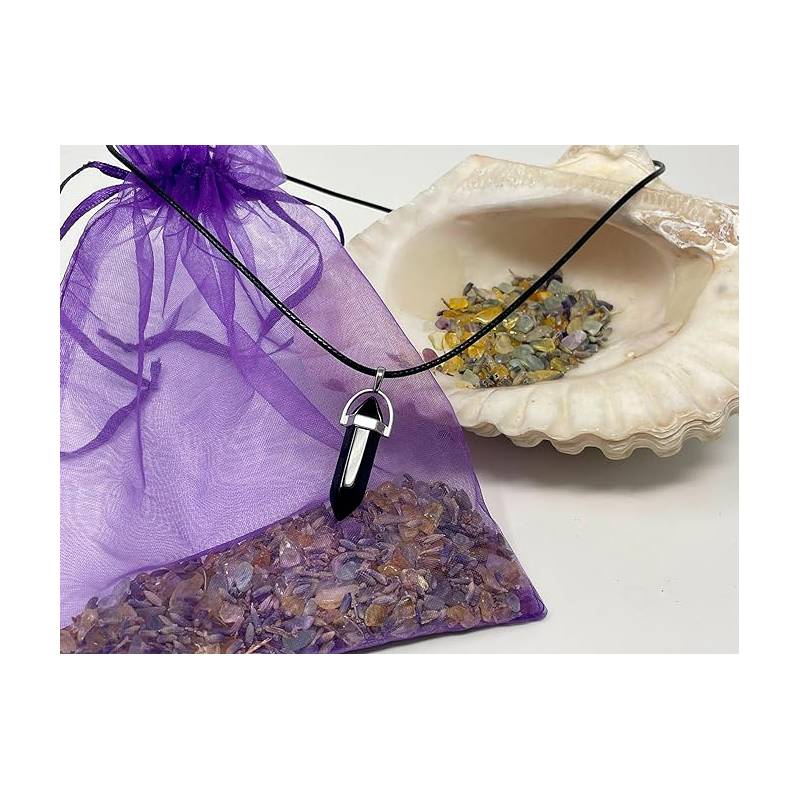 Colar Obsidiana negra