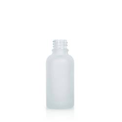 Bottiglia 30 ml di vetro smerigliato - Qualità Certificata