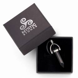 Pendentif Obsidienne noire