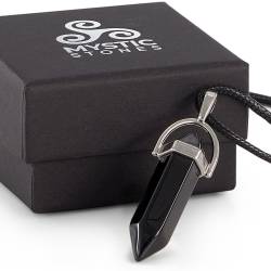 Pendentif Obsidienne noire