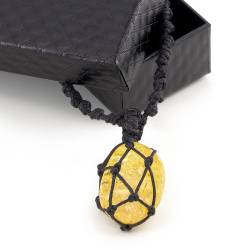 Pendentif Artisanal d'Auteur - Citrine