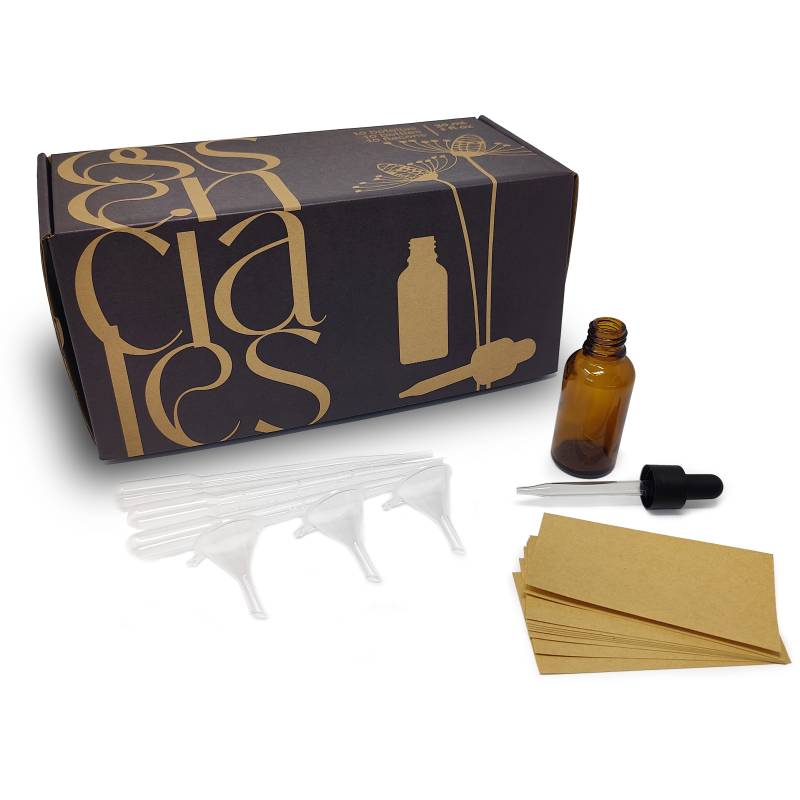 Bottiglie in vetro ambrato da 30 ml con pipetta x20 unità. Alta qualità.