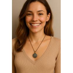 Colar de Aromaterapia - Flor de Lótus