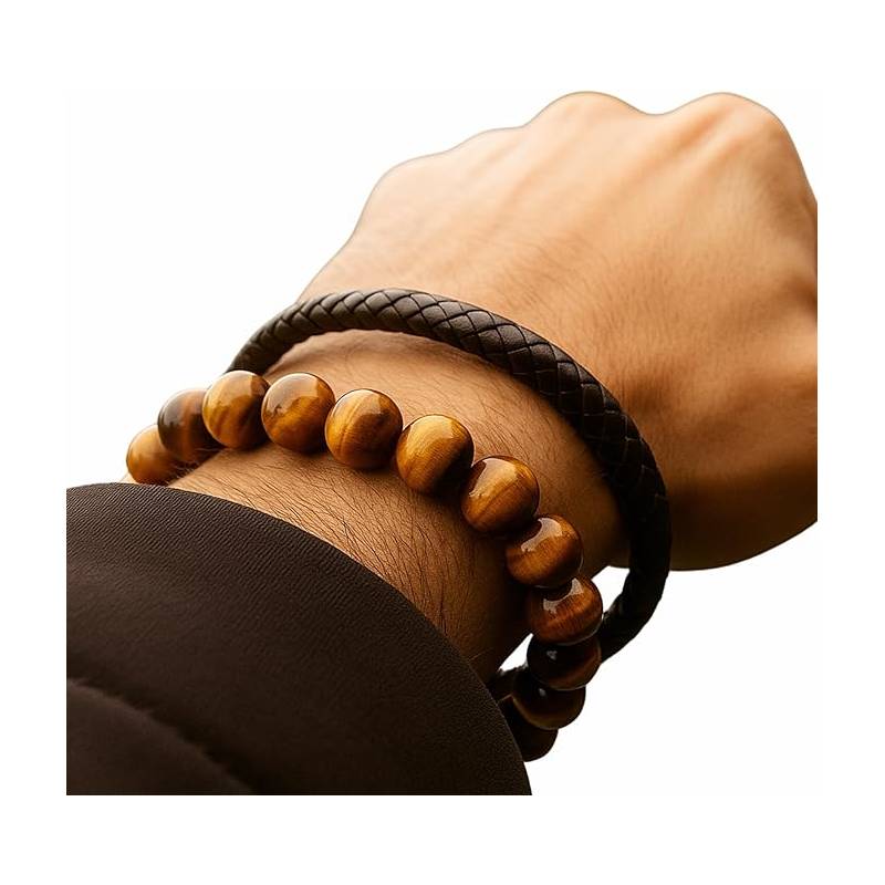 Tiger Eye Beaded Bracelet