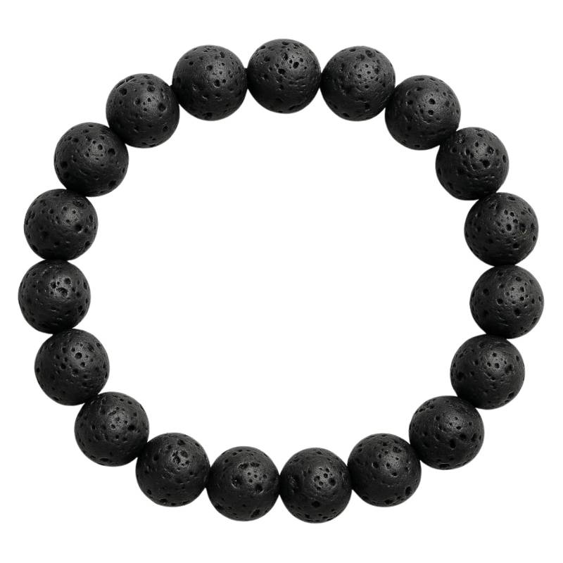 Bracelet de perles Pierre Volcanique