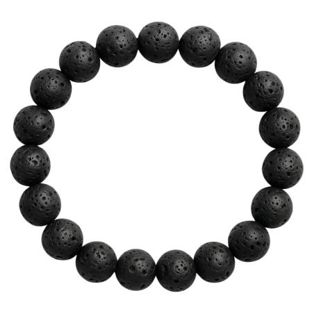 Volcanic Stone Beaded Bracelet