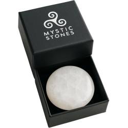 Flat Stone White Quartz