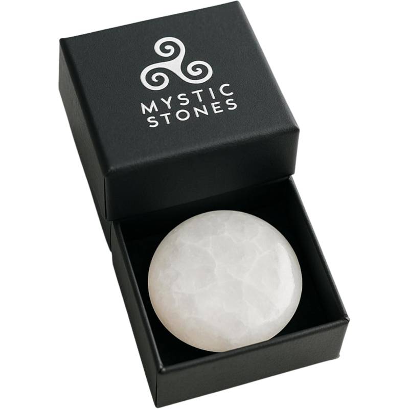 Flat Stone White Quartz