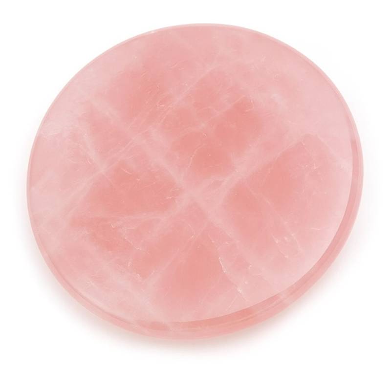 Flat Stone Rose Quartz