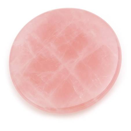 Flat Stone Rose Quartz