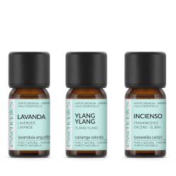 Pack Équilibre et Harmonie – Huiles Essentielles d’Ylang Ylang, d’Encens et de Lavande