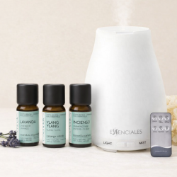 Pack Equilibrio e Armonia: Lavanda, Ylang Ylang e Incenso + Diffusore