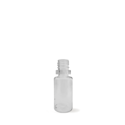 Botella 10 ml - plástico transparente