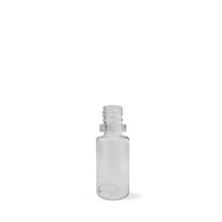 Botella 10 ml - plástico transparente