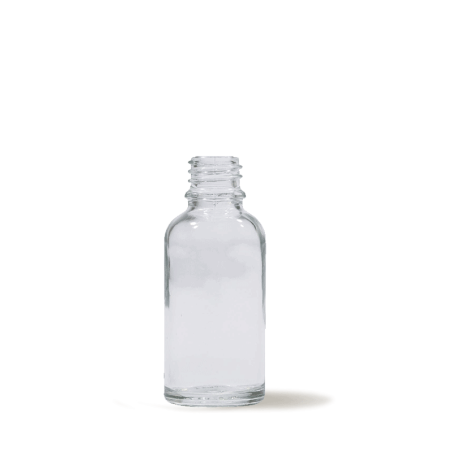 Botella 30 ml - cristal transparente