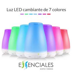 Difusor ultrasónico de aceites esenciales