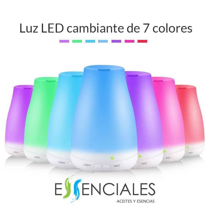 Difusor ultrasónico de aceites esenciales