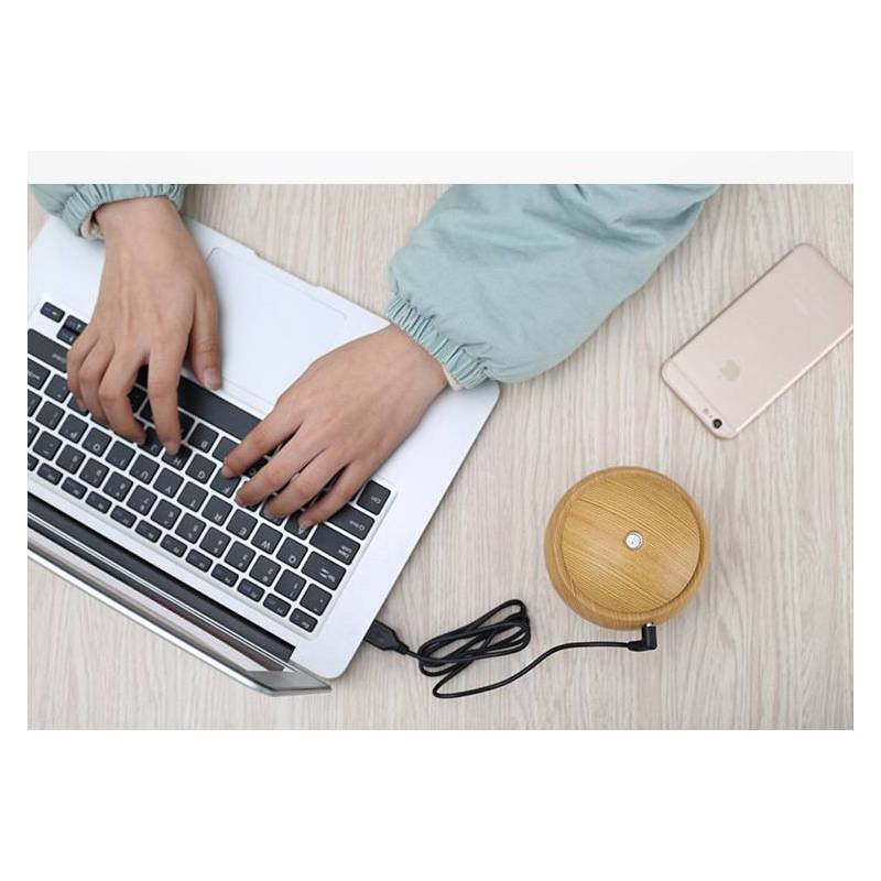 Difusor aceites esenciales SETTEN 130 ml USB