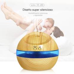 Difusor aceites esenciales IKE 130 ml USB