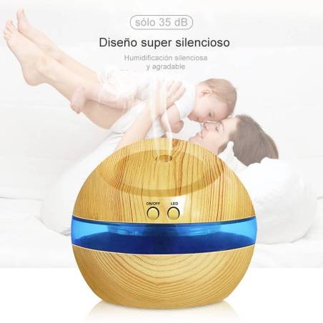 Diffuseur ultrasonique d'huiles essentielles USB IKE