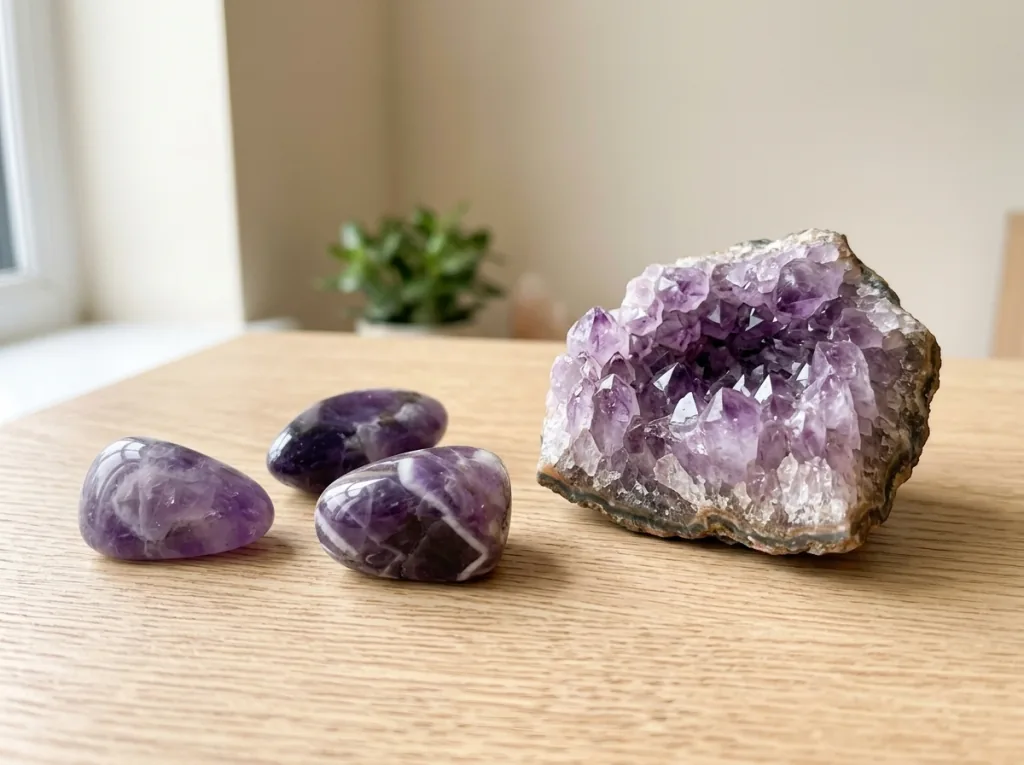 Qué es la amatista, variedad violeta del cuarzo