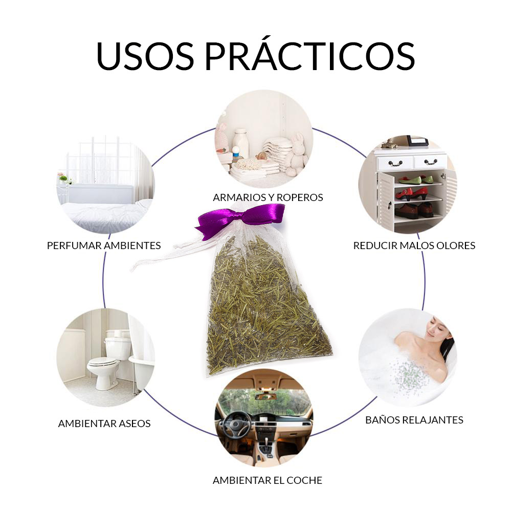Usos bolsitas de romero