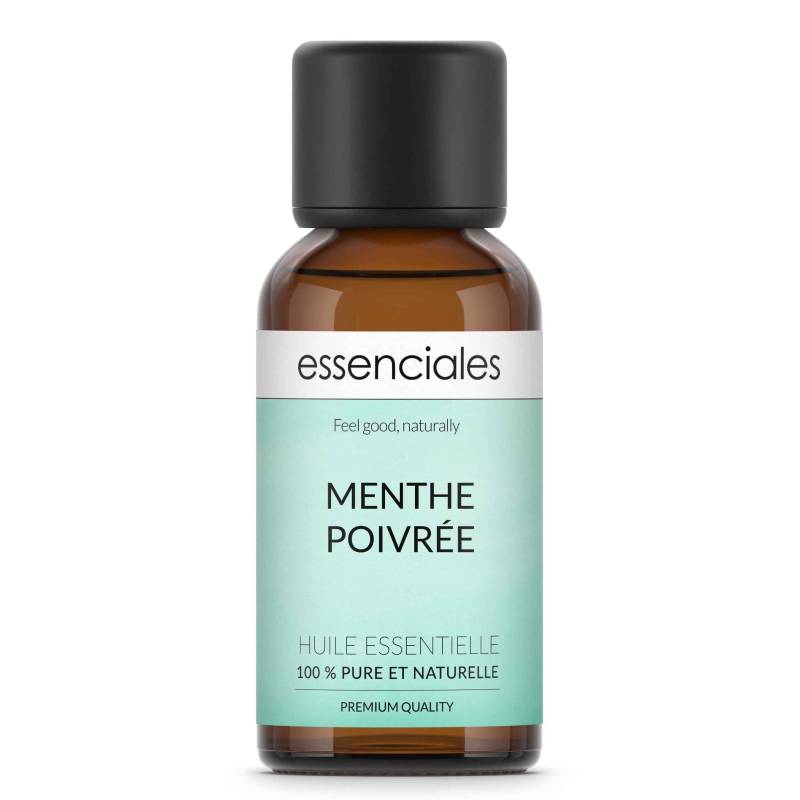 Aceite esencial de Menta Piperita, 100% puro y natural, 30 ml.