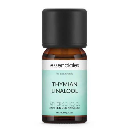 Aceite esencial de Tomillo linalol, 100% puro y natural, 10 ml.