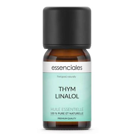 Aceite esencial de Tomillo linalol, 100% puro y natural, 10 ml.