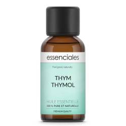 Aceite esencial de Tomillo linalol, 100% puro y natural, 30 ml.