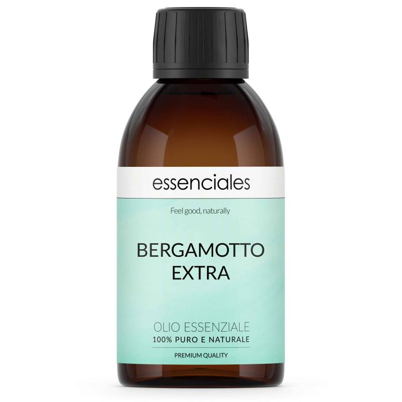 Aceite esencial de Bergamota Extra (entera, sin fraccionar), 100% puro y natural,200 ml.