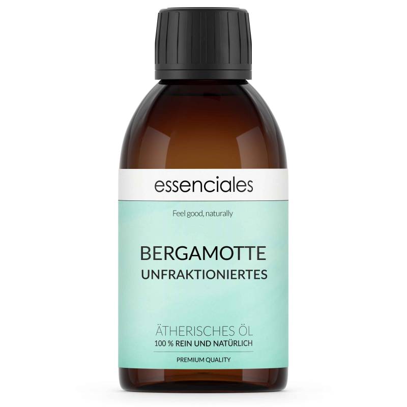 Aceite esencial de Bergamota Extra (entera, sin fraccionar), 100% puro y natural,200 ml.