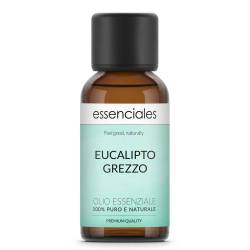 Aceite esencial de Eucalipto, crudo (sin fraccionar), 100% puro y natural, 30 ml.
