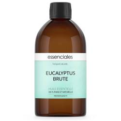 Aceite esencial de Eucalipto, crudo (sin fraccionar), 100% puro y natural, 500 ml.