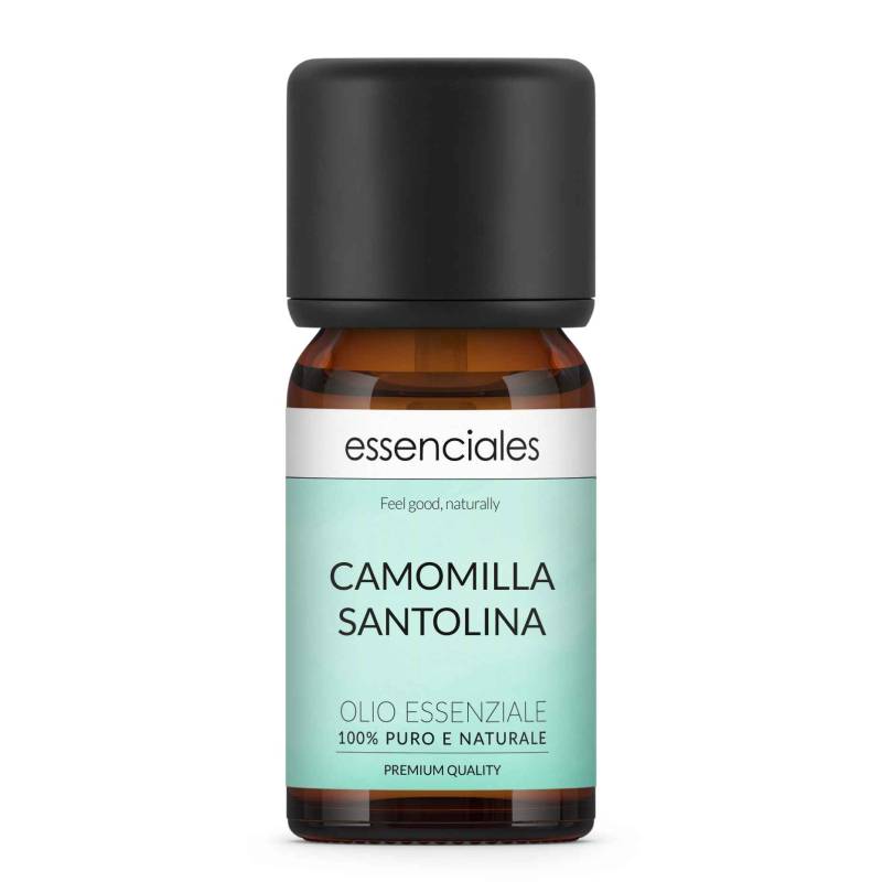 Aceite esencial de Manzanilla Santolina, 100% puro y natural, 10 ml.