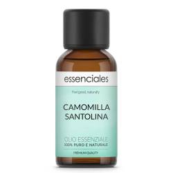 Aceite esencial de Manzanilla Santolina, 100% puro y natural, 30 ml.