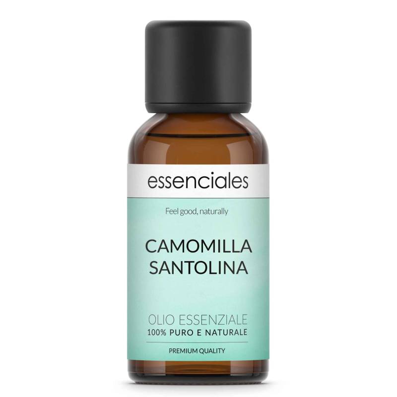 Aceite esencial de Manzanilla Santolina, 100% puro y natural, 30 ml.