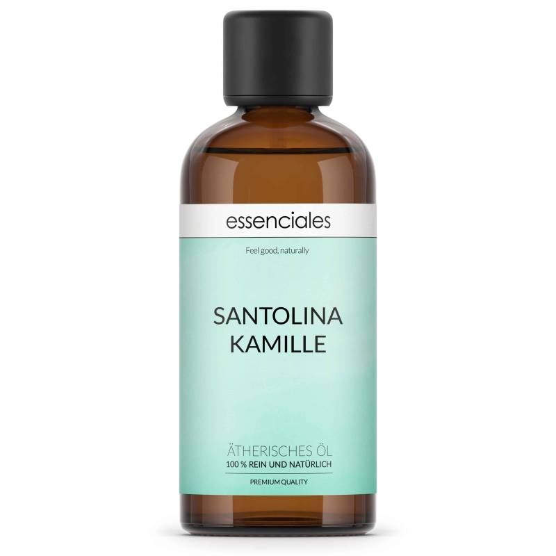 Aceite esencial de Manzanilla Santolina, 100% puro y natural, 100 ml.