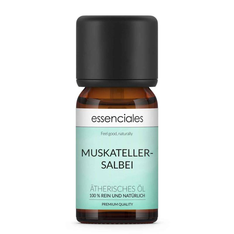 Aceite esencial de Salvia sclarea o romana, 100% puro y natural, 10 ml.