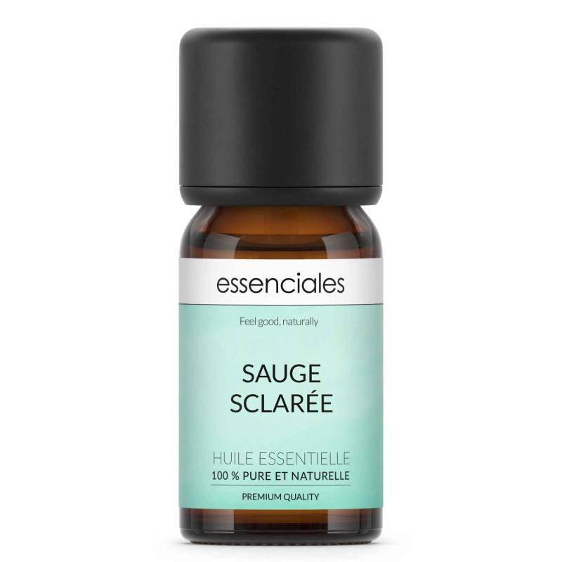 Aceite esencial de Salvia sclarea o romana, 100% puro y natural, 10 ml.