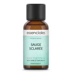 Aceite esencial de Salvia sclarea o romana, 100% puro y natural, 30 ml.