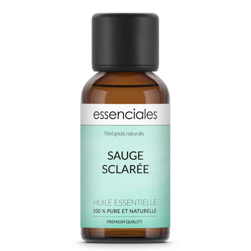 Aceite esencial de Salvia sclarea o romana, 100% puro y natural, 30 ml.