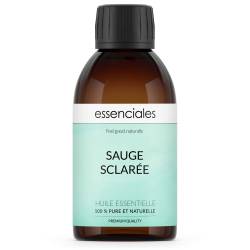 Aceite esencial de Salvia sclarea o romana, 100% puro y natural, 200 ml.