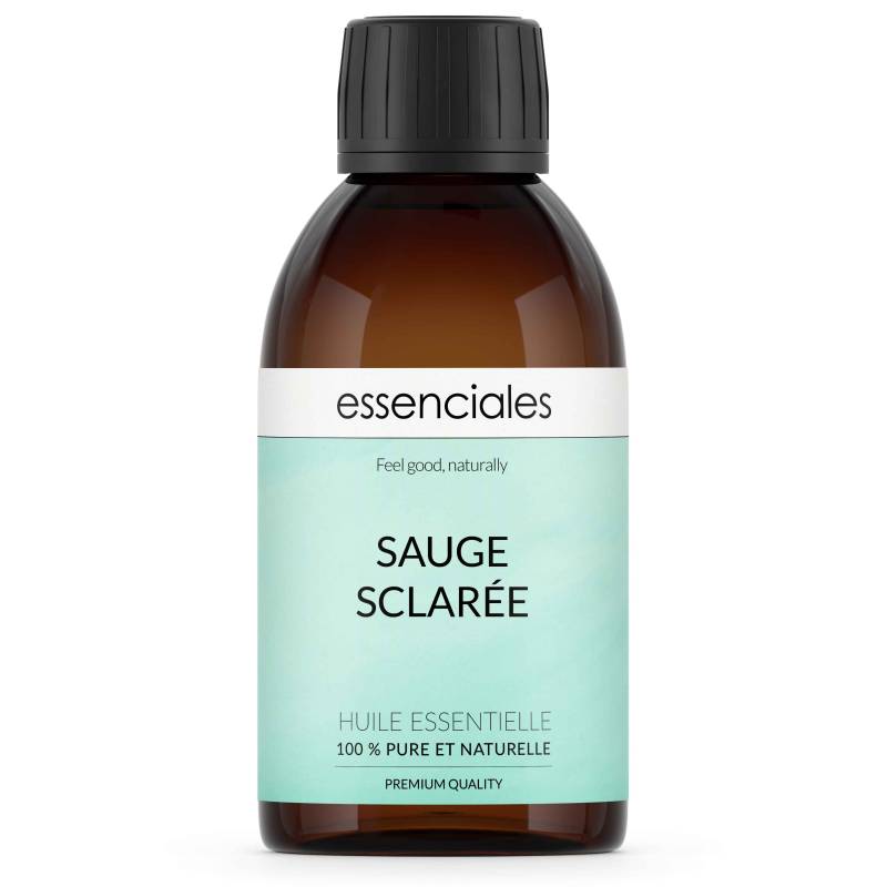 Aceite esencial de Salvia sclarea o romana, 100% puro y natural, 200 ml.