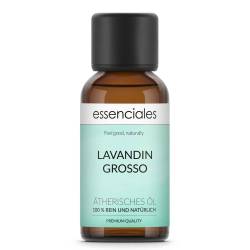 Aceite esencial de Lavandín Grosso, 100% puro y natural, 30 ml.
