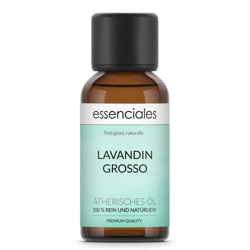 Aceite esencial de Lavandín Grosso, 100% puro y natural, 30 ml.