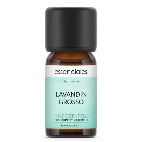 Aceite esencial de Lavandín Grosso, 100% puro y natural, 10 ml.